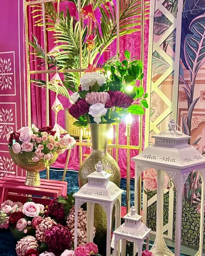 decoration for sangeet