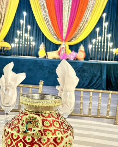 decoration for sangeet